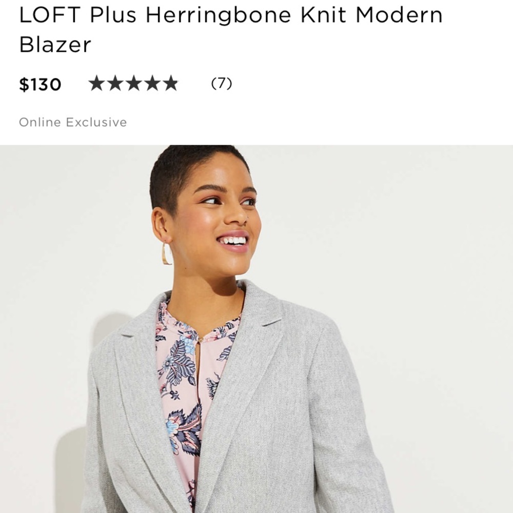 Ann Taylor Loft (Plus) Blazer
